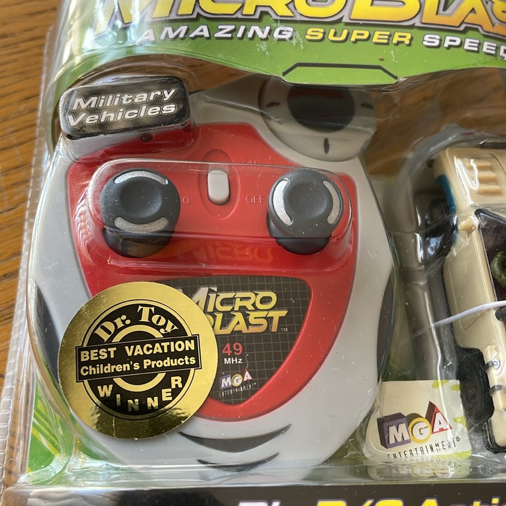 MBR MicroBlast Racers Remote Control Military Vehicle NEW - Picture 3 of 5